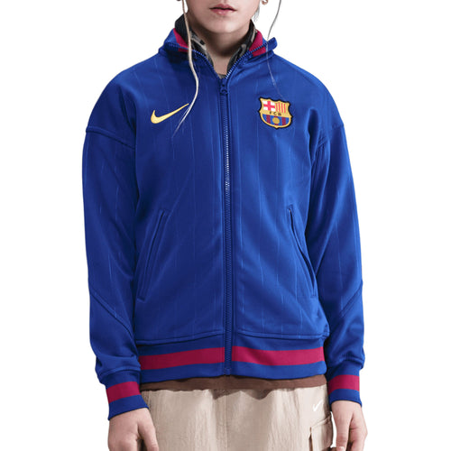 Nike Kids FC Barcelona Academy Pro Full-Zip Jacket Royal Blue