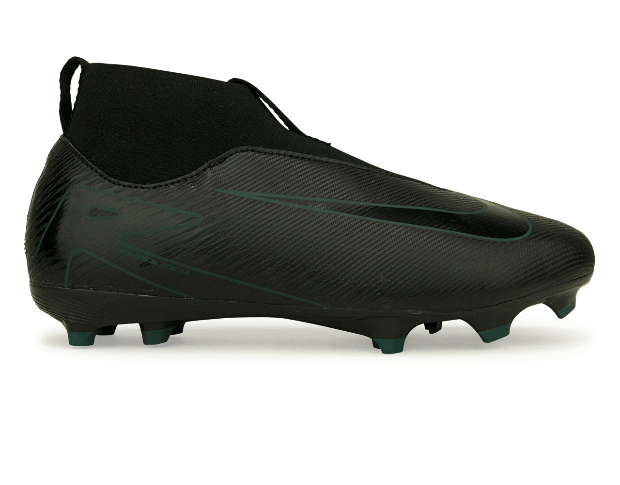 Nike Kids Zoom Mercurial Superfly 10 Academy FG/MG Black/Deep Jungle