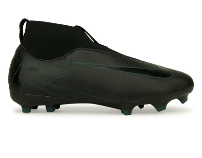 Nike Kids Zoom Mercurial Superfly 10 Academy FG/MG Black/Deep Jungle
