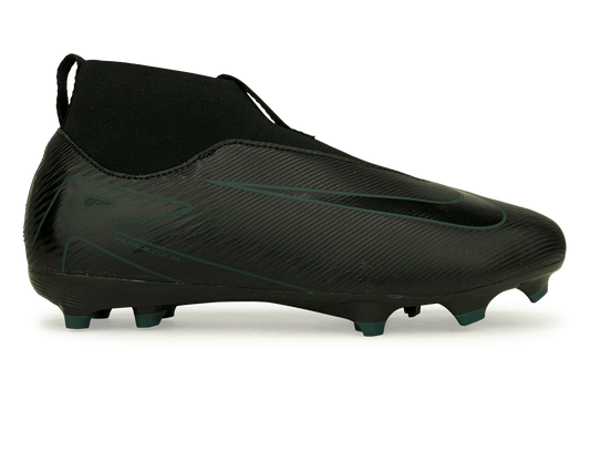 Nike Kids Zoom Mercurial Superfly 10 Academy FG/MG Black/Deep Jungle