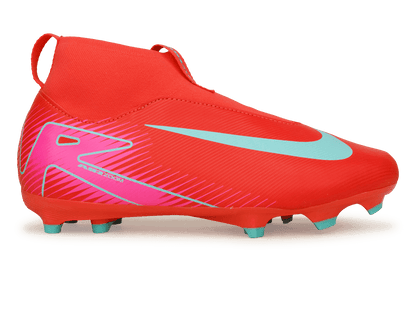 Nike Kids Zoom Mercurial Superfly 10 Academy FG/MG Ember Glow/Aurora Green