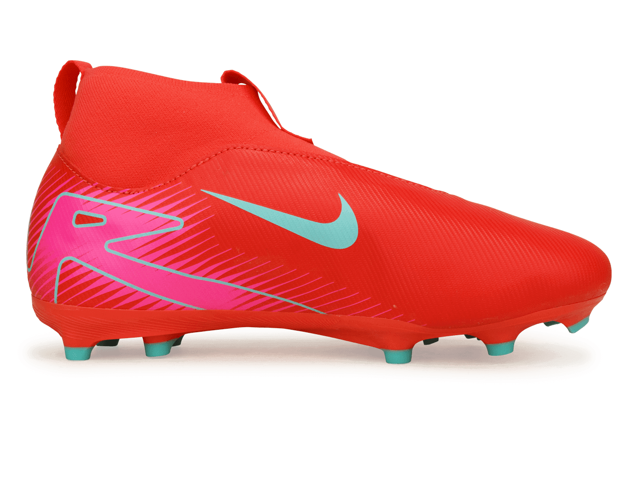 Nike Kids Zoom Mercurial Superfly 10 Academy FG/MG Ember Glow/Aurora Green