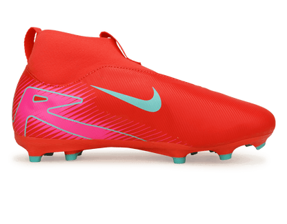 Nike Kids Zoom Mercurial Superfly 10 Academy FG/MG Ember Glow/Aurora Green