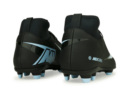 Nike Kids Zoom Mercurial Superfly 10 Club FG/MG Black/Ice Blue