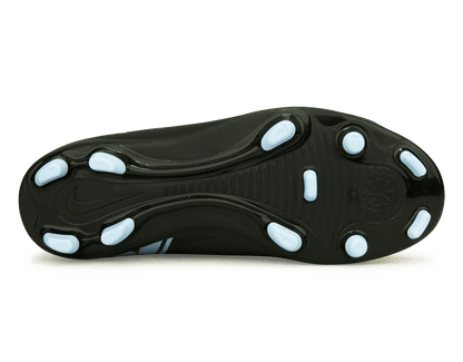Nike Kids Zoom Mercurial Superfly 10 Club FG/MG Black/Ice Blue