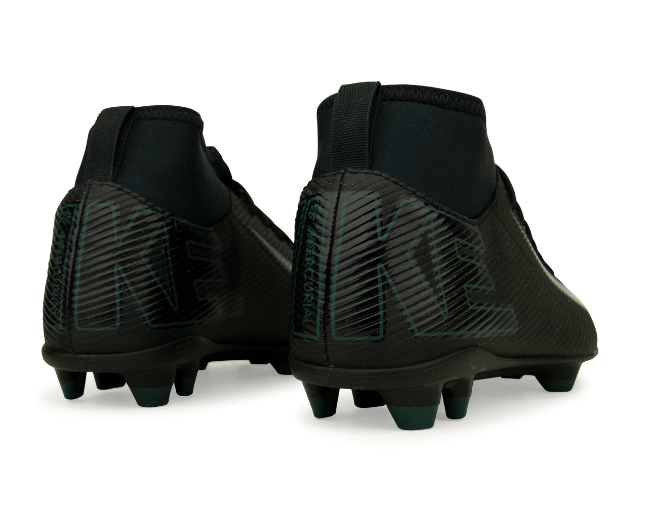 Nike Kids Zoom Mercurial Superfly 10 Club FG/MG Black/Deep Jungle