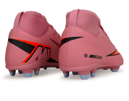 Nike Kids Mercurial Superfly 10 Club FG/MG Magic Flamingo/Black