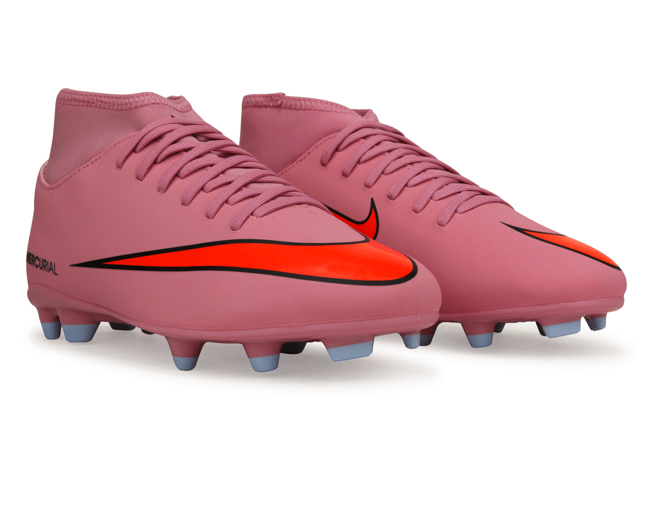 Nike Kids Mercurial Superfly 10 Club FG/MG Magic Flamingo/Black