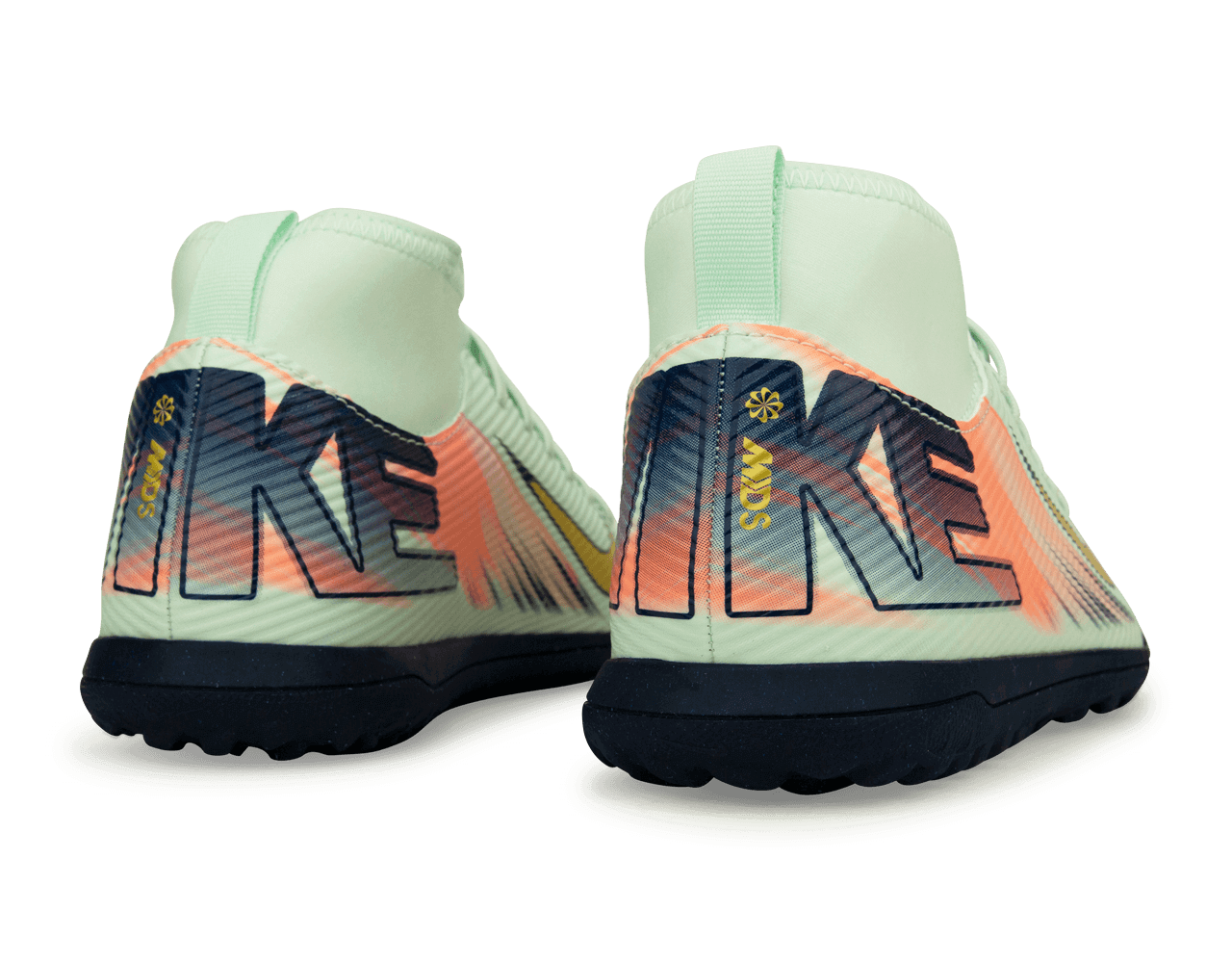 Nike Kids Mercurial Superfly 10 Club MDS 009 TF Barely Green/Metallic Gold