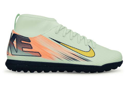 Nike Kids Mercurial Superfly 10 Club MDS 009 TF Barely Green/Metallic Gold