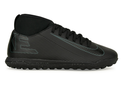 Nike Kids Zoom Mercurial Superfly 10 Club TF Black/Deep Jungle