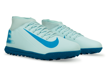 Nike Kids Zoom Mercurial Superfly 10 Club TF Glacier Blue/Blue Orbit