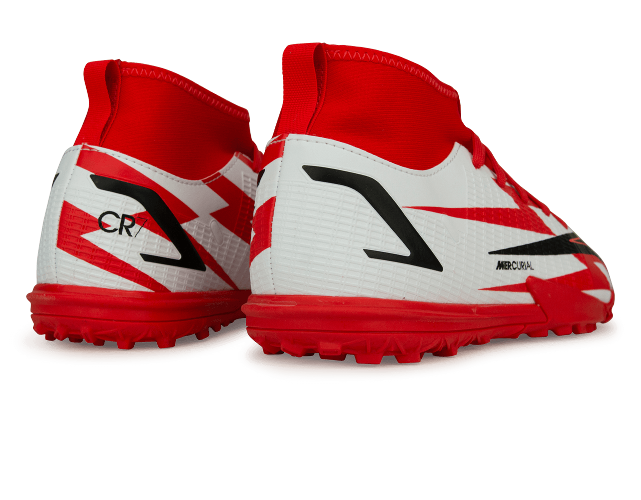 Nike Kids Mercurial Superfly 8 Academy CR7 TF Chile Red/White