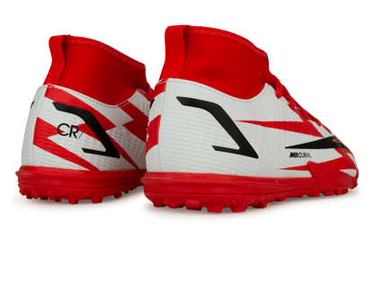 Nike Kids Mercurial Superfly 8 Academy CR7 TF Chile Red/White