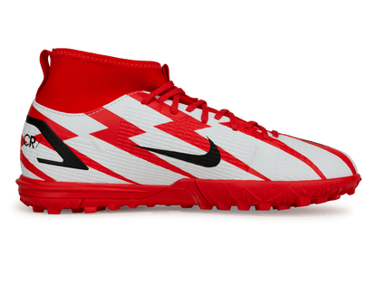 Nike Kids Mercurial Superfly 8 Academy CR7 TF Chile Red/White