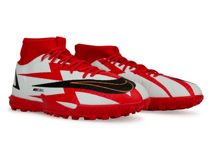 Nike Kids Mercurial Superfly 8 Academy CR7 TF Chile Red/White