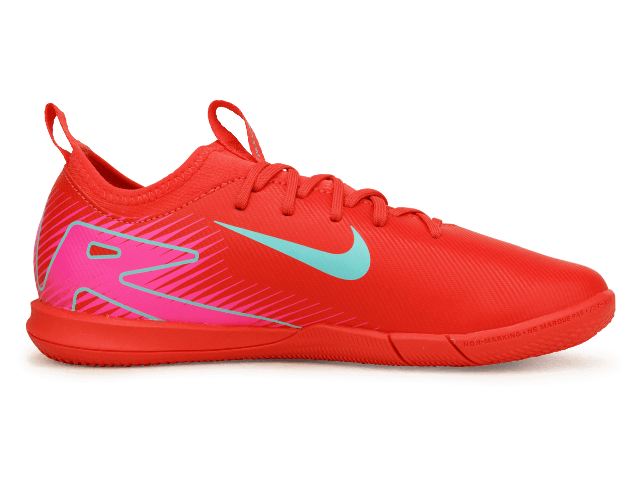 Nike Kids Zoom Mercurial Vapor 16 Academy IC Ember Glow/Aurora Green