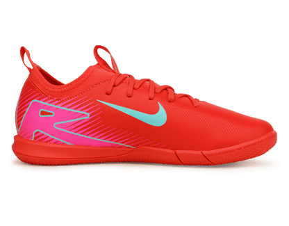 Nike Kids Zoom Mercurial Vapor 16 Academy IC Ember Glow/Aurora Green