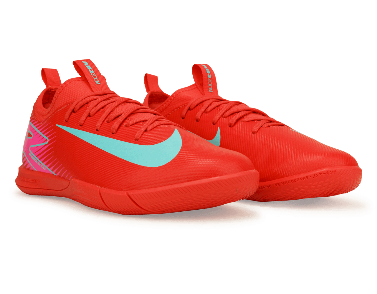 Nike Kids Zoom Mercurial Vapor 16 Academy IC Ember Glow/Aurora Green