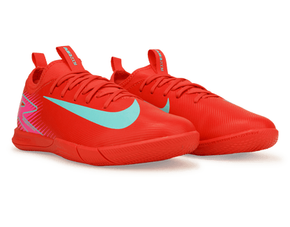 Nike Kids Zoom Mercurial Vapor 16 Academy IC Ember Glow/Aurora Green