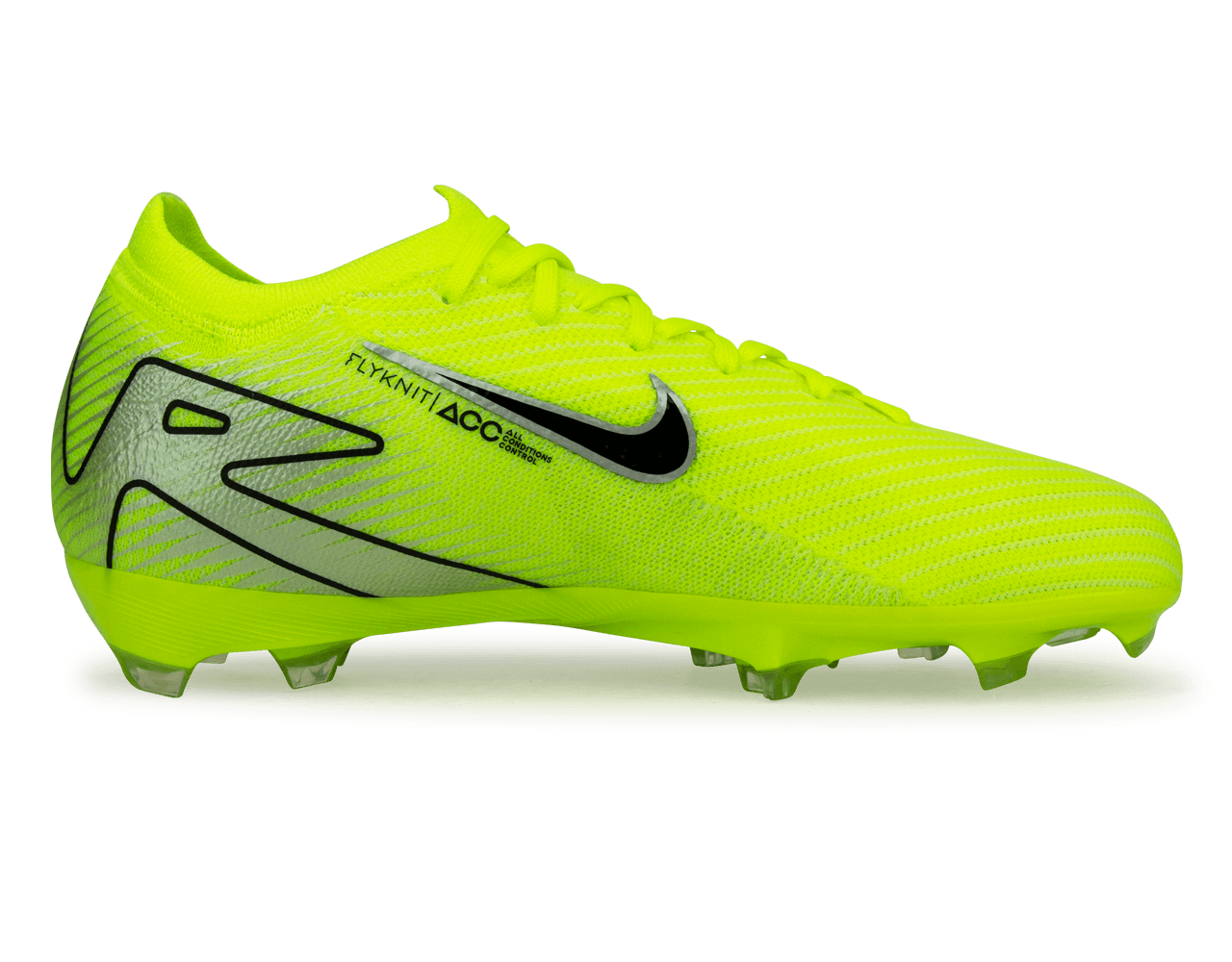 Nike Kids Zoom Mercurial Vapor 16 Pro FG Volt/Black