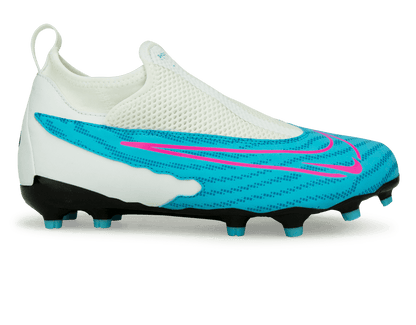 Nike Kids Phantom GX Academy DF FG/MG Baltic Blue/White