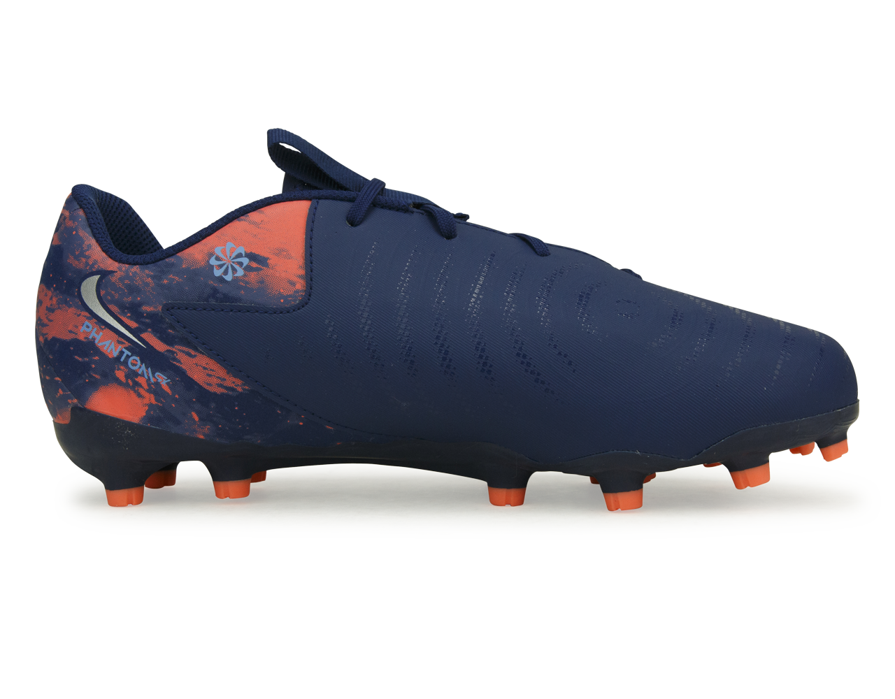 Nike Kids Erling Haaland Phantom GX II Academy FG/MG Blue Void/Chrome