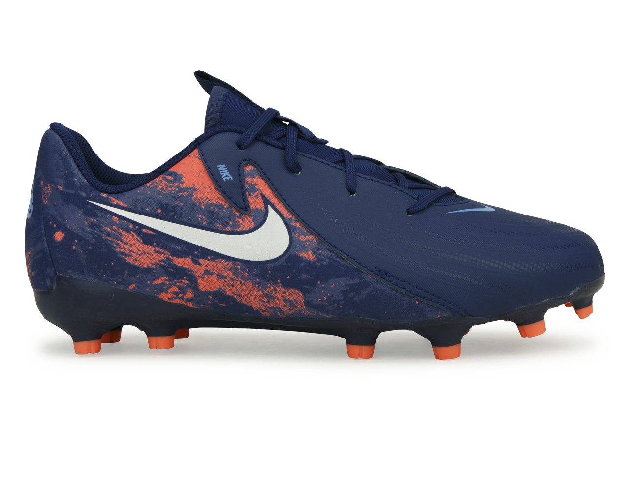 Nike Kids Erling Haaland Phantom GX II Academy FG/MG Blue Void/Chrome