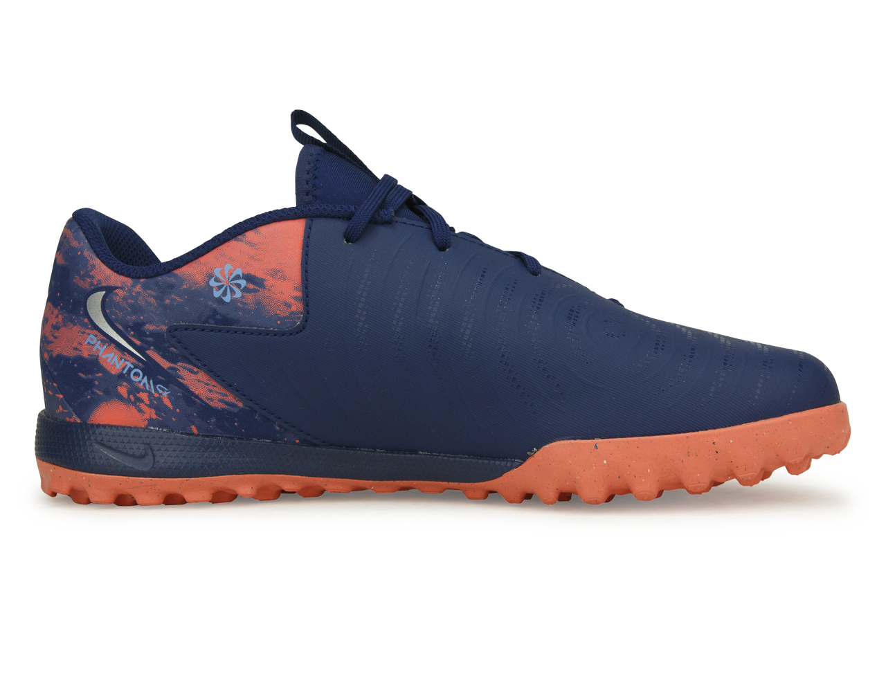 Nike Kids Erling Haaland Phantom GX II Academy II TF Blue Void/Chrome