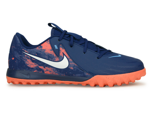 Nike Kids Erling Haaland Phantom GX II Academy II TF Blue Void/Chrome