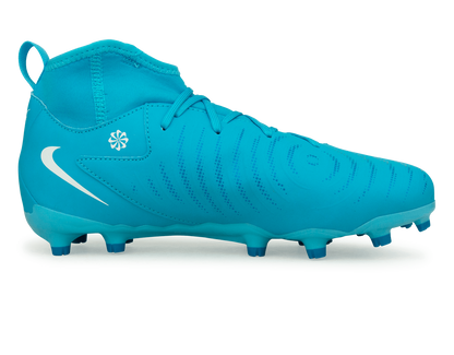 Nike Kids Phantom Luna II Academy FG/MG Blue Fury/White