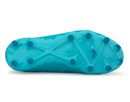 Nike Kids Phantom Luna II Academy FG/MG Blue Fury/White