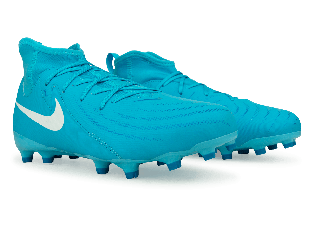 Nike Kids Phantom Luna II Academy FG/MG Blue Fury/White