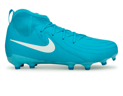 Nike Kids Phantom Luna II Academy FG/MG Blue Fury/White
