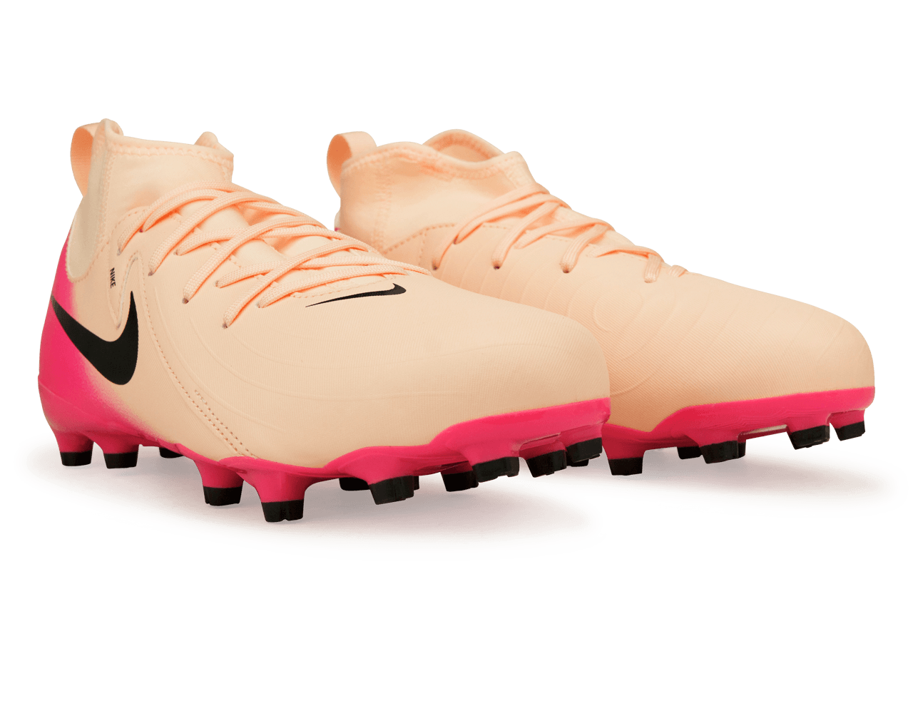 Nike Kids Phantom Luna II Academy FG/MG Crimson Tint/Pink Blast