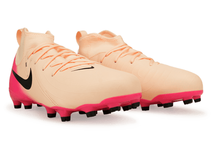 Nike Kids Phantom Luna II Academy FG/MG Crimson Tint/Pink Blast