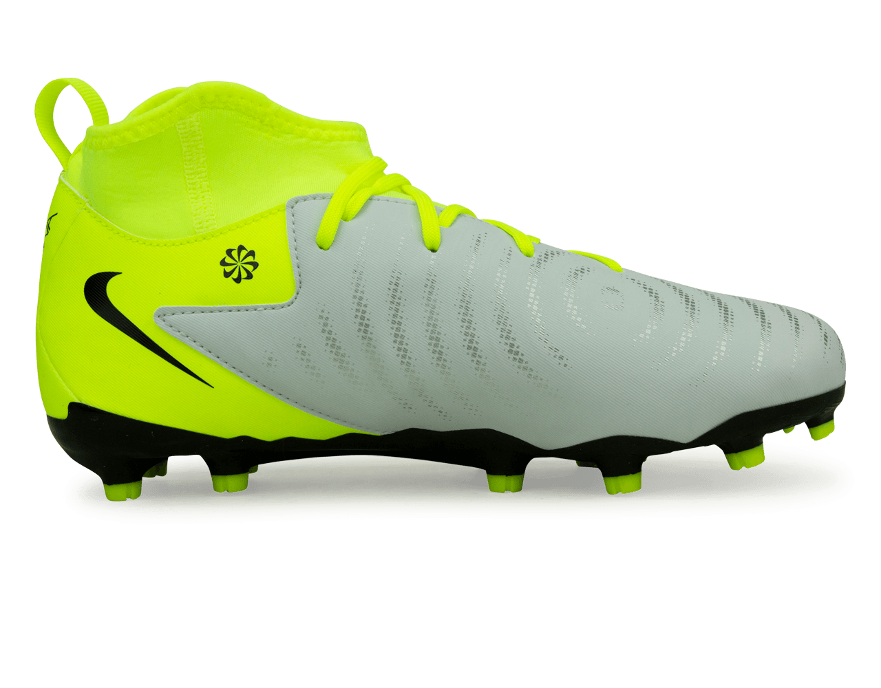 Nike Kids Phantom Luna II Academy FG/MG Silver/Black/Volt