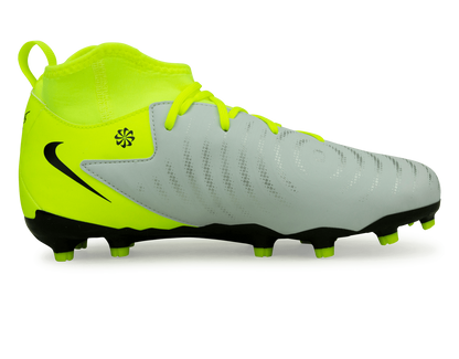 Nike Kids Phantom Luna II Academy FG/MG Silver/Black/Volt