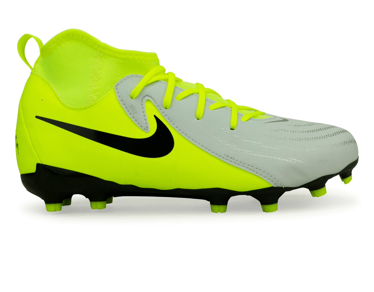 Nike Kids Phantom Luna II Academy FG/MG Silver/Black/Volt