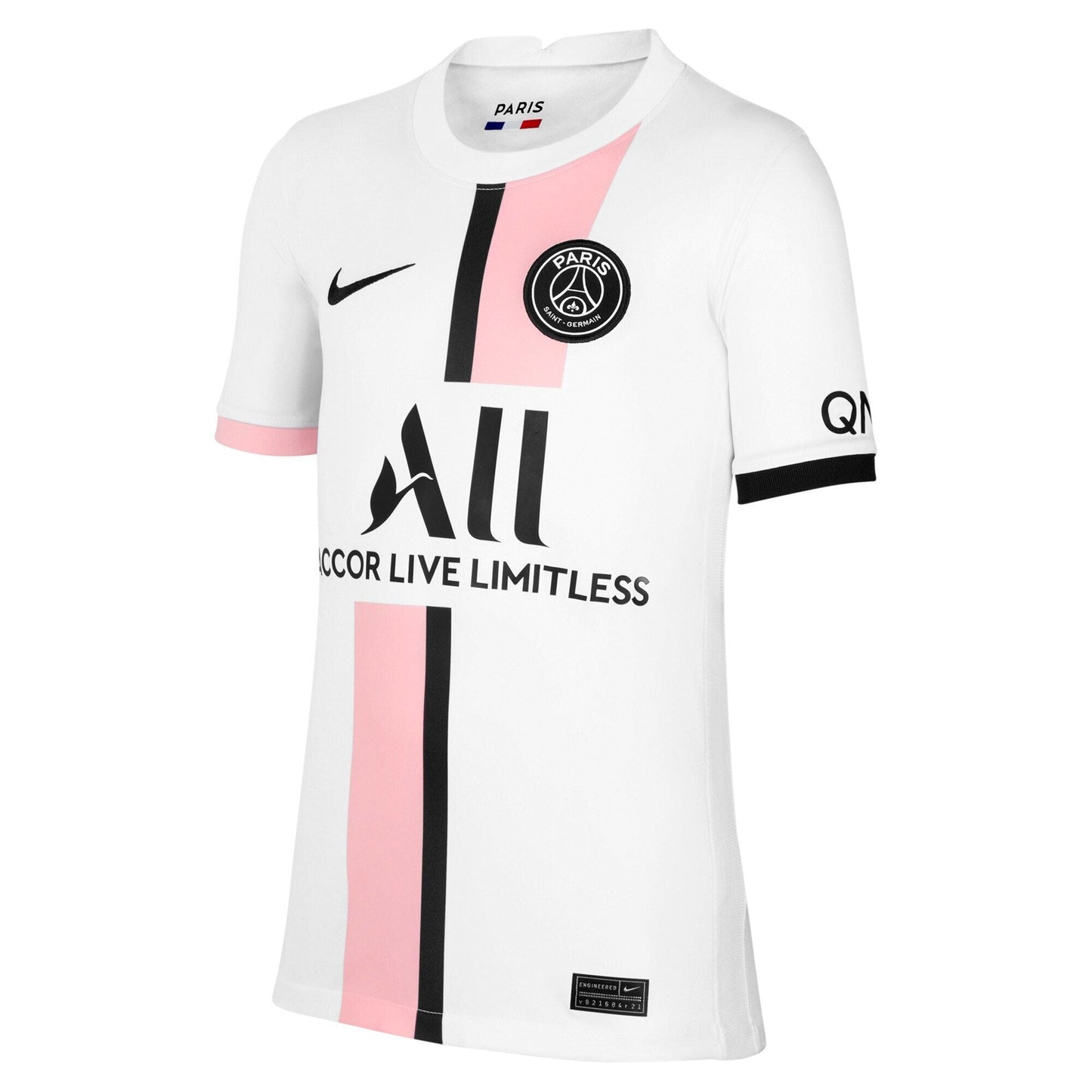 Nike Men's PSG 2021/22 Away Jersey White/Artic Punch