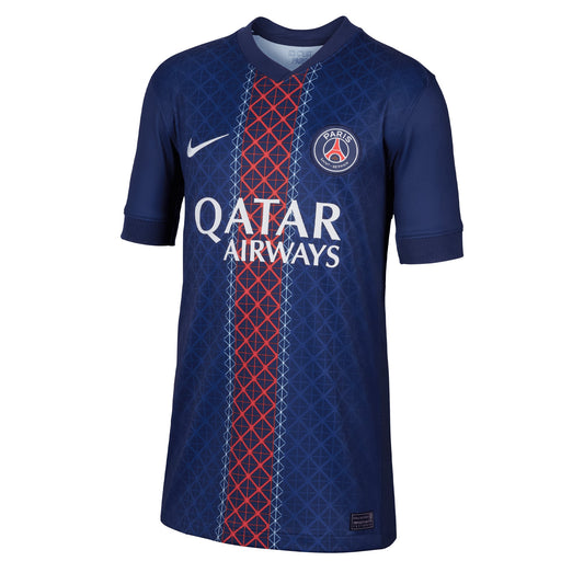 Nike Kids PSG 2025/26 Home Jersey Navy/Red