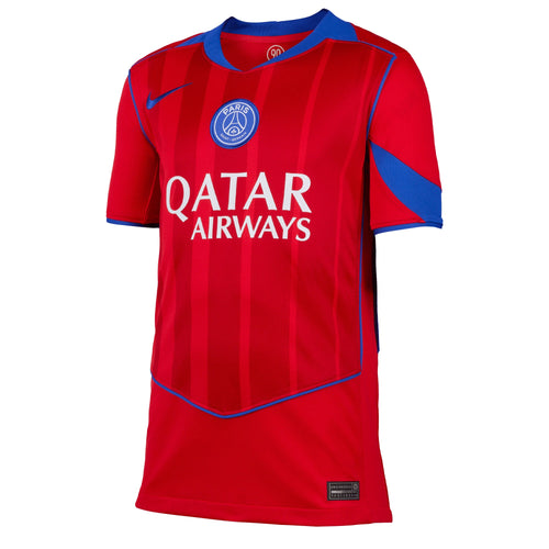 Nike Kids PSG 2025/26 Third Jersey Global Red/Hyper Royal
