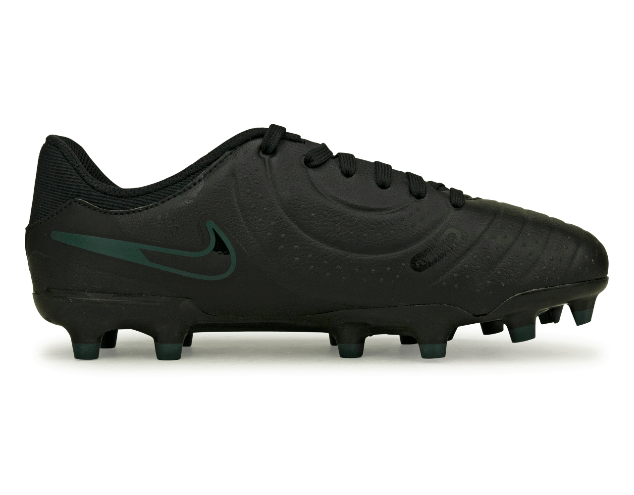 Nike Kids Tiempo Legend 10 Academy FG Black/Deep Jungle
