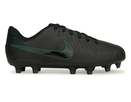 Nike Kids Tiempo Legend 10 Academy FG Black/Deep Jungle