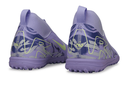 Nike Kids United Zoom Mercurial Superfly 10 Academy TF Purple Agate/Barley Volt
