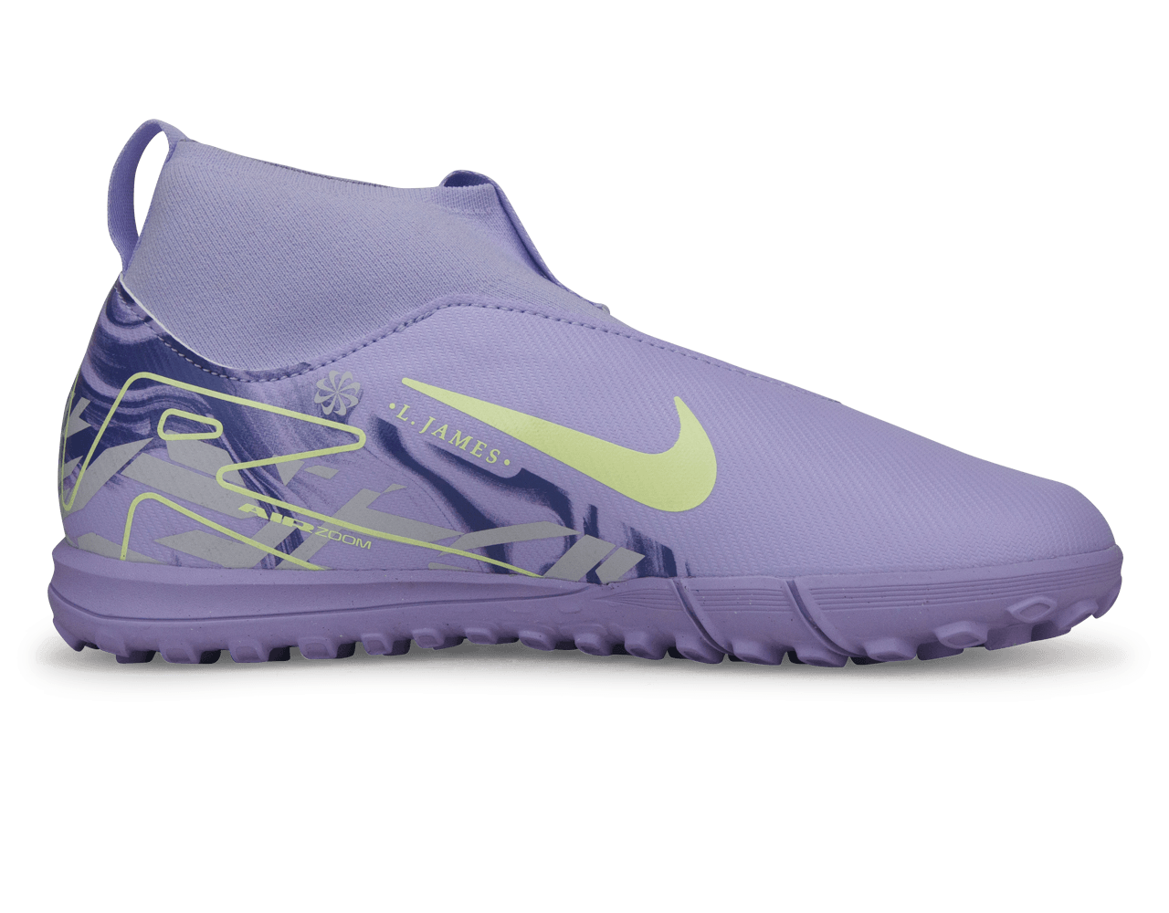 Nike Kids United Zoom Mercurial Superfly 10 Academy TF Purple Agate/Barley Volt