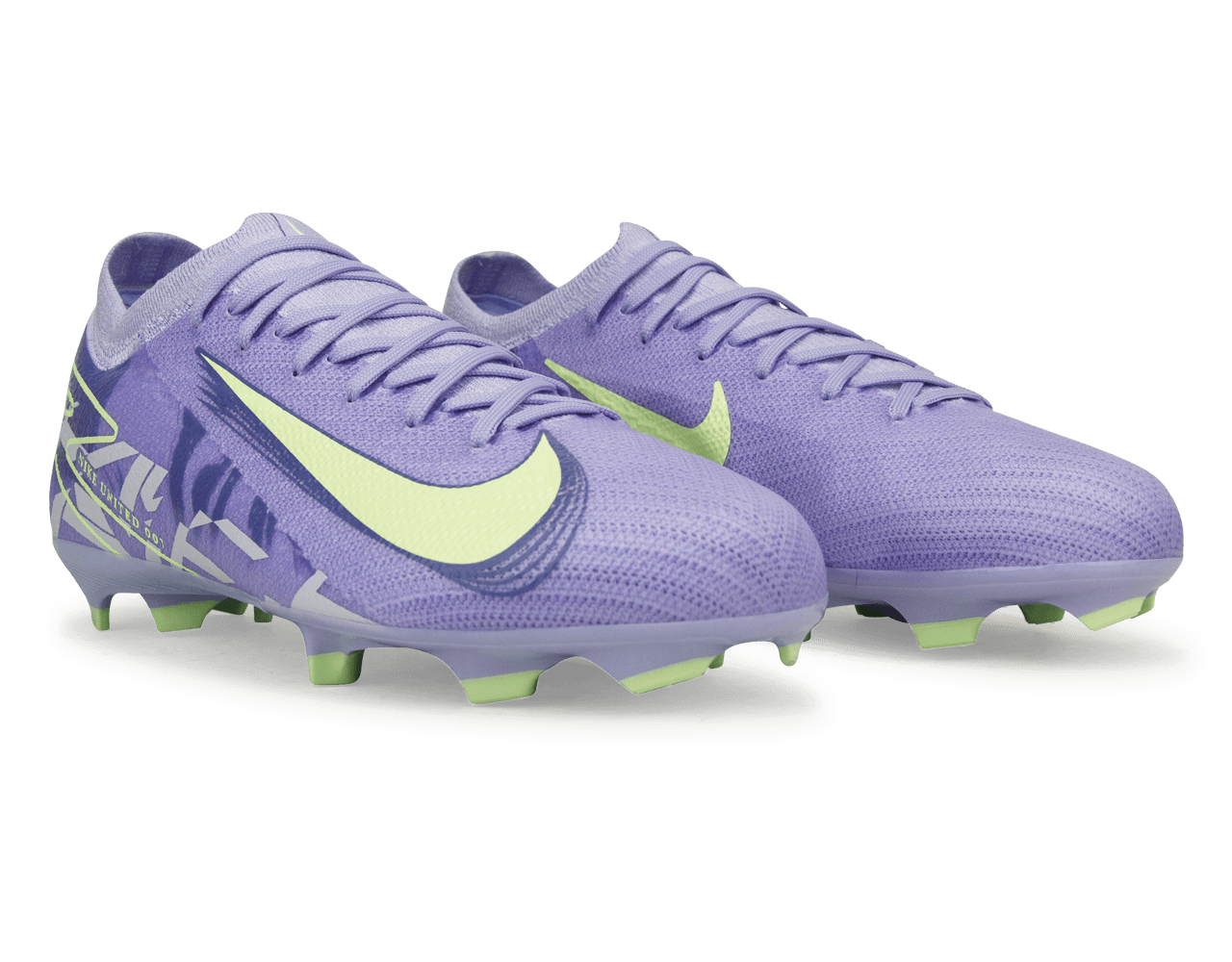 Nike Kids United Mercurial Vapor 16 Pro FG Purple Agate/Barely Volt