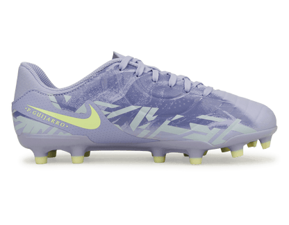 Nike Kids United Tiempo Legend 10 Academy FG/MG Purple Agate/Barely Volt