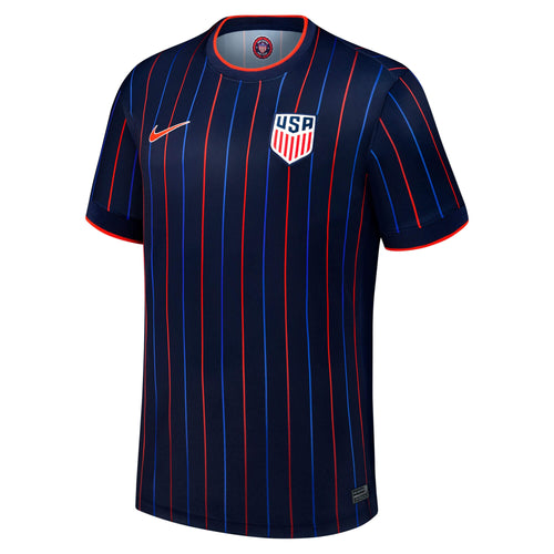 Nike Kids USA 2025/26 Away Jersey Navy/Red