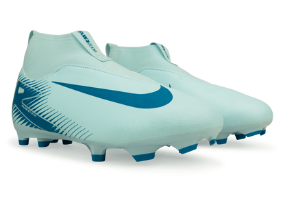 Nike Kid's Zoom Mercurial Superfly 10 Academy FG/MG Glacier Blue/Blue Orbit